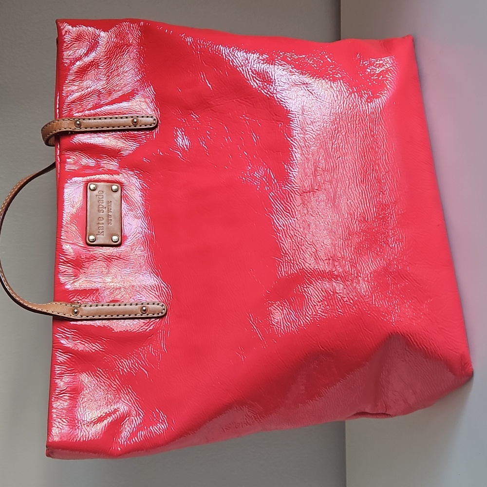 KATE SPADE Coral Pink Tote Bag / Dust bag included